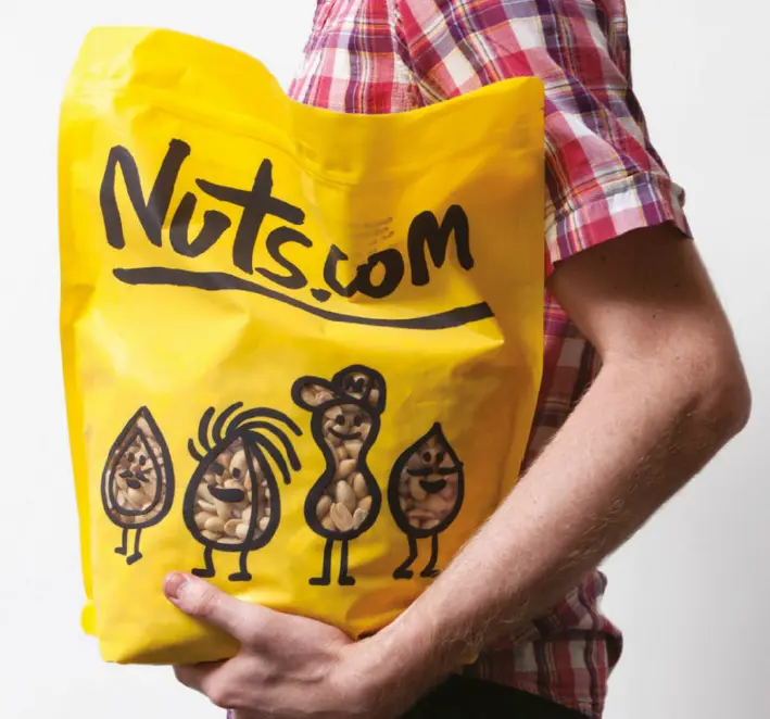Nuts.com Pentagram, MichaelBierut - 2013 Packaging
