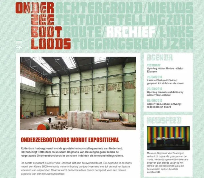 Boijmans vanBeuningen - Thonik • 2015 -Website